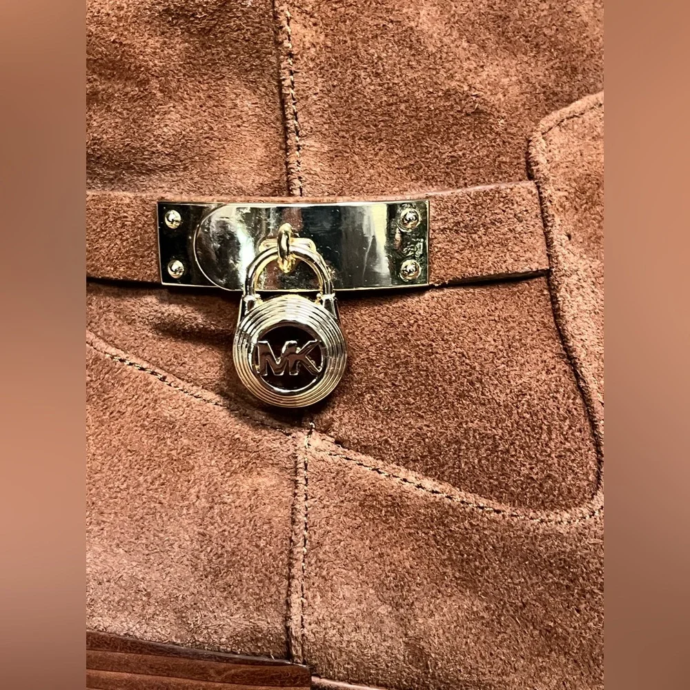 NWT Michael Kors Kieran Suede Bootie
